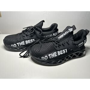 Furuian Women's Steel Toe Sneakers Lightweight Safety Shoes Sz 7.5